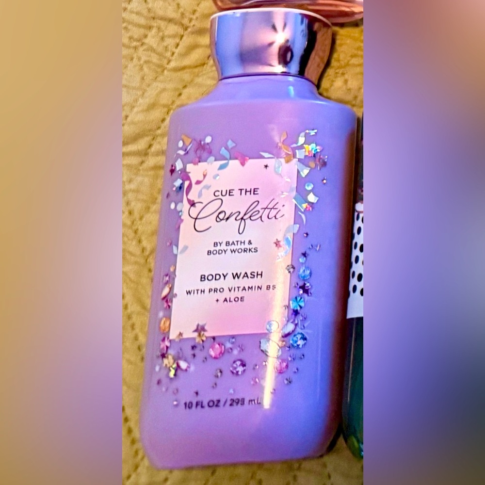 Bath & Body Works Cue the Confetti - 10 OZ Body Wash - Fun & Festive! 🎉✨🎂